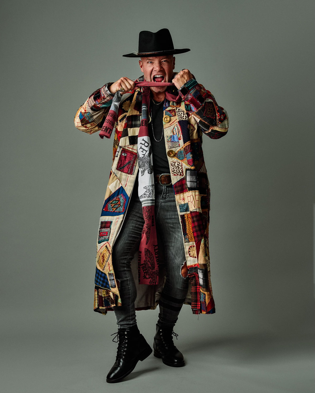 Sojourner Patchwork Traveler Coat